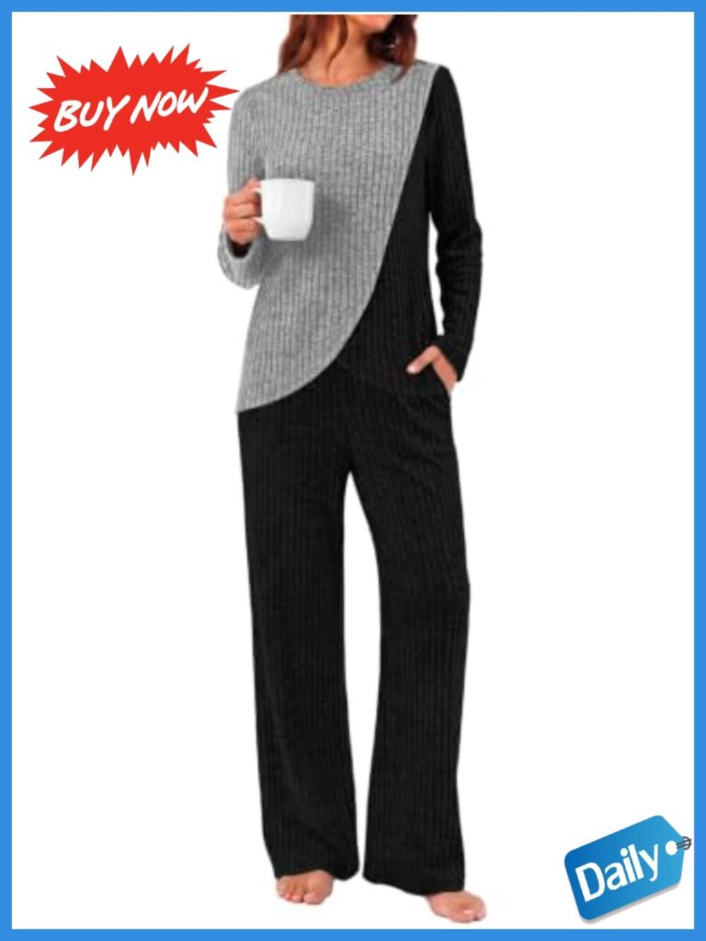 2 Piece Lounge Set Women Comfy Matching Vacation Fall Clothes - Pants